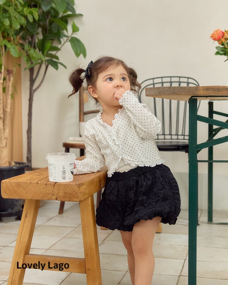 Lago - Korean Children Fashion - #prettylittlegirls - Dot Cardigan - 8