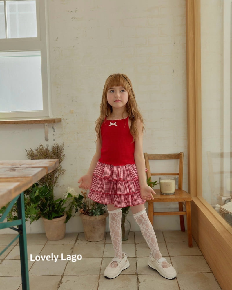 Lago - Korean Children Fashion - #stylishchildhood - Pincoat Ribbon Sleeveless - 9