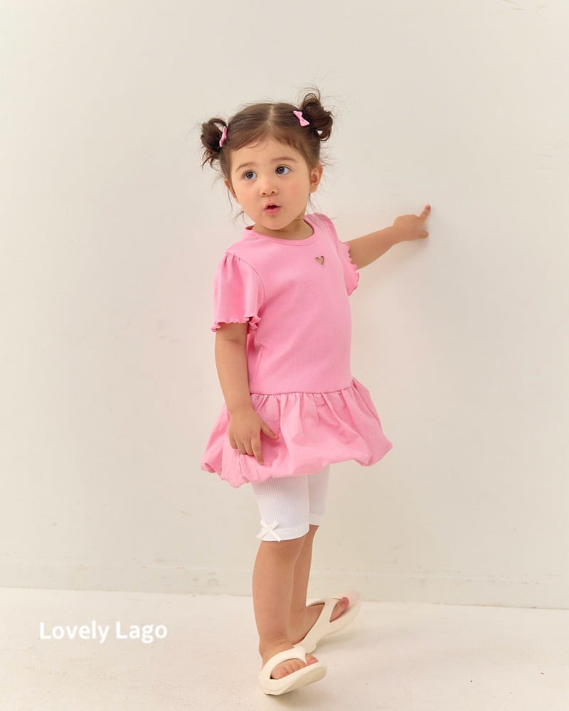 Lago - Korean Children Fashion - #stylishchildhood - Ribbon Rib Leggings - 5
