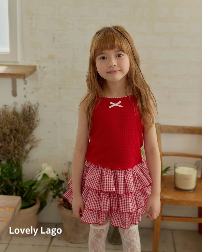 Lago - Korean Children Fashion - #toddlerclothing - Pincoat Ribbon Sleeveless - 8