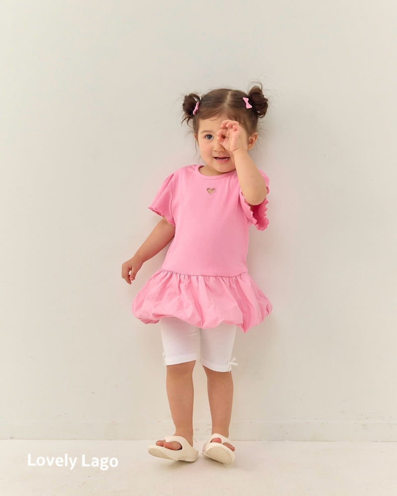 Lago - Korean Children Fashion - #todddlerfashion - Ribbon Rib Leggings - 4