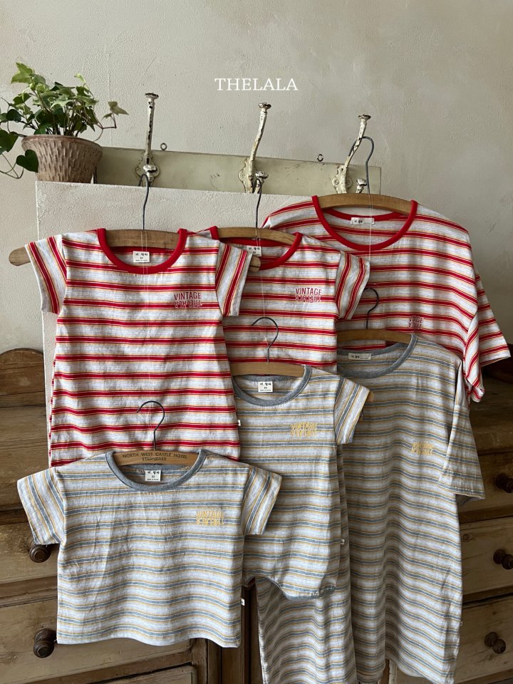 Lala - Korean Baby Fashion - #babyboutique - Dongdong Stripe Suit - 6