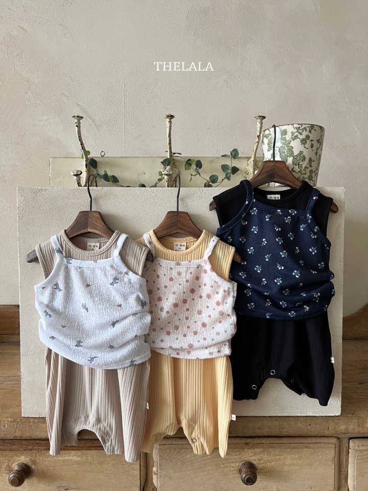 Lala - Korean Baby Fashion - #onlinebabyshop - Donkey Sleeveless - 4