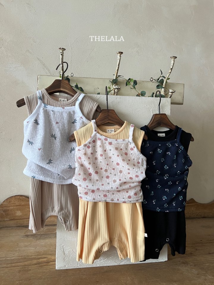 Lala - Korean Baby Fashion - #babyboutique - Donkey Sleeveless - 5