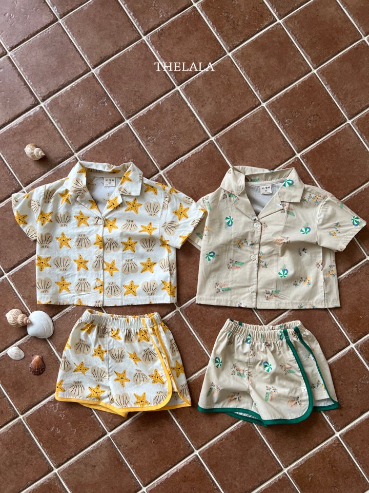 Lala - Korean Baby Fashion - #babyboutique - Vacation Shirt - 3