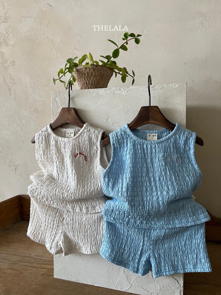 Lala - Korean Baby Fashion - #babyboutiqueclothing - Cider Top Bottom Set