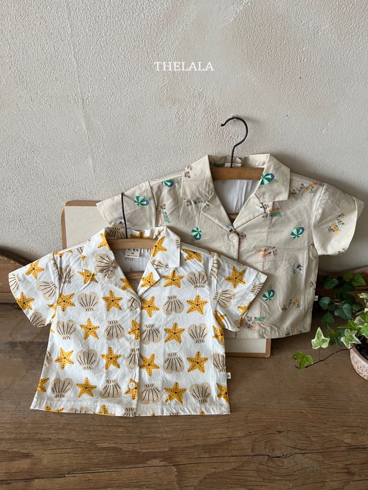 Lala - Korean Baby Fashion - #babyclothing - Vacation Shirt - 5