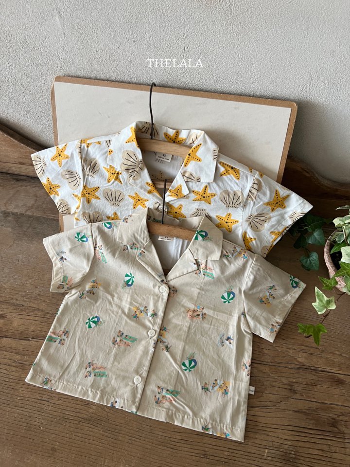 Lala - Korean Baby Fashion - #babyfashion - Vacation Shirt - 6