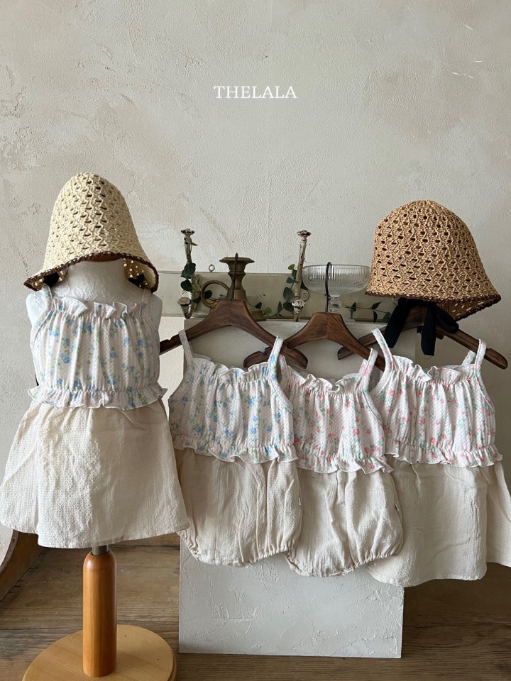 Lala - Korean Baby Fashion - #babygirlfashion - Pong Pong Suit - 3