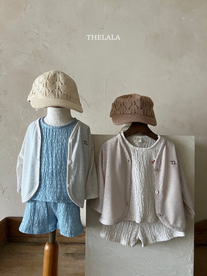 Lala - Korean Baby Fashion - #babygirlfashion - Cider Top Bottom Set - 5
