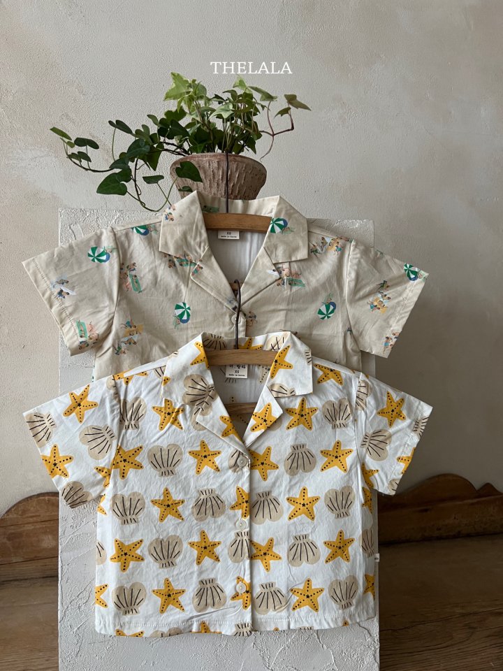 Lala - Korean Baby Fashion - #babygirlfashion - Vacation Shirt - 8