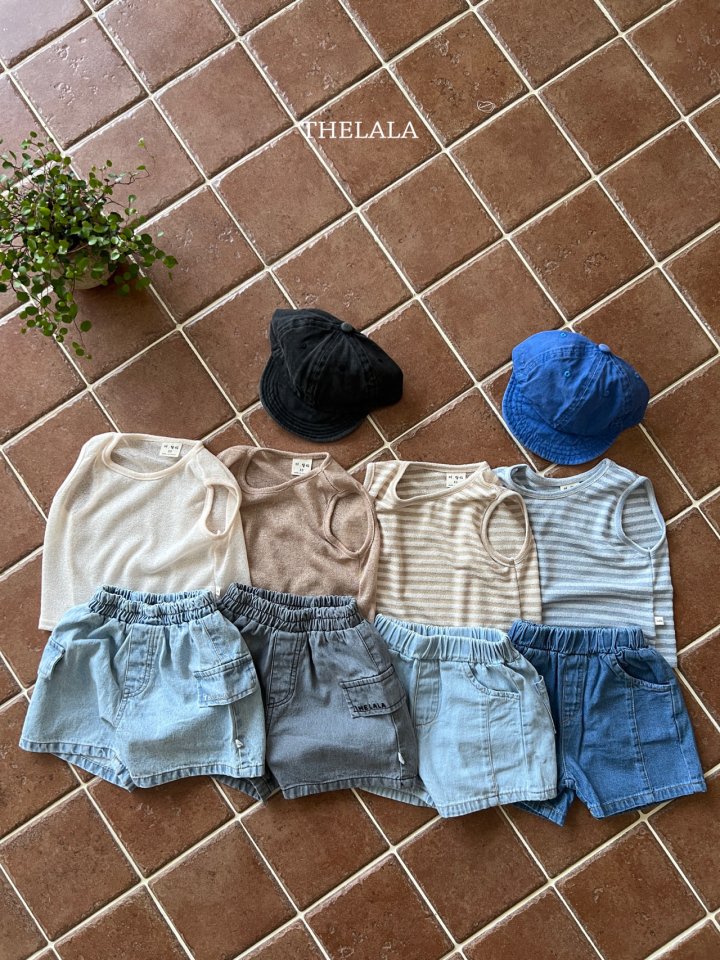 Lala - Korean Baby Fashion - #babygirlfashion - Pin Shorts