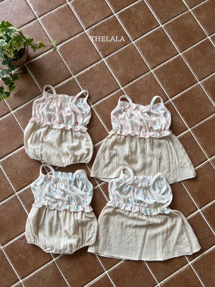 Lala - Korean Baby Fashion - #babylifestyle - Pong Pong One-piece - 4