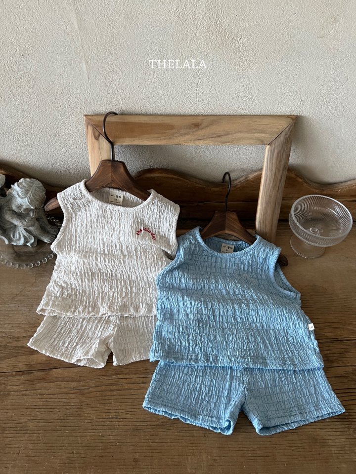Lala - Korean Baby Fashion - #babyoninstagram - Cider Top Bottom Set - 7