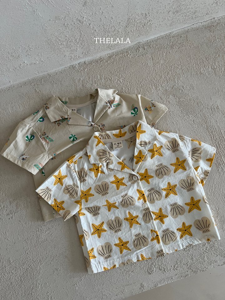 Lala - Korean Baby Fashion - #babyoninstagram - Vacation Shirt - 10
