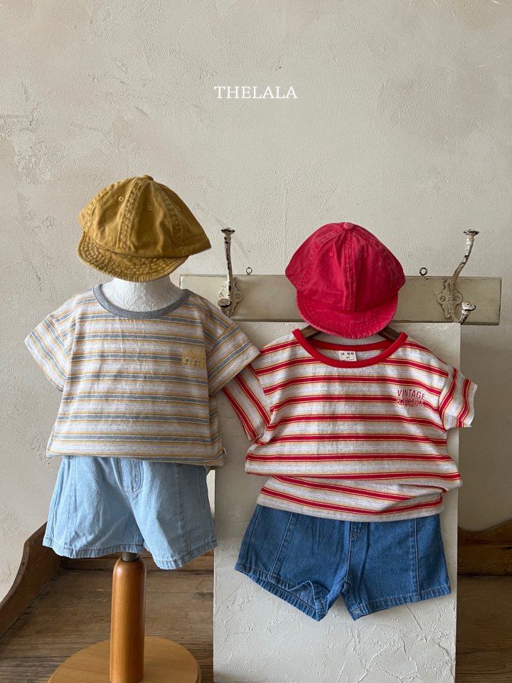 Lala - Korean Baby Fashion - #babyoninstagram - Pin Shorts - 3