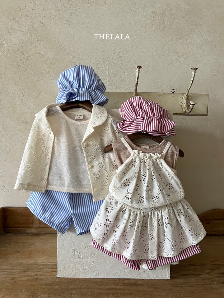 Lala - Korean Baby Fashion - #babyootd - Latte Bucket Hat - 7
