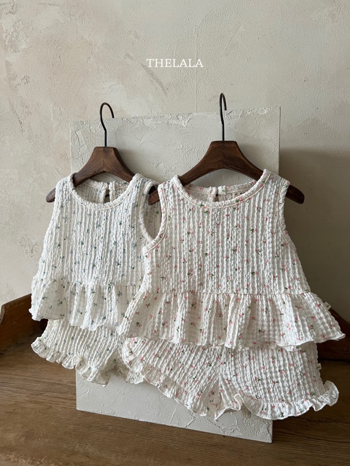 Lala - Korean Baby Fashion - #babyoutfit - Dalkong Top Bottom Set - 9