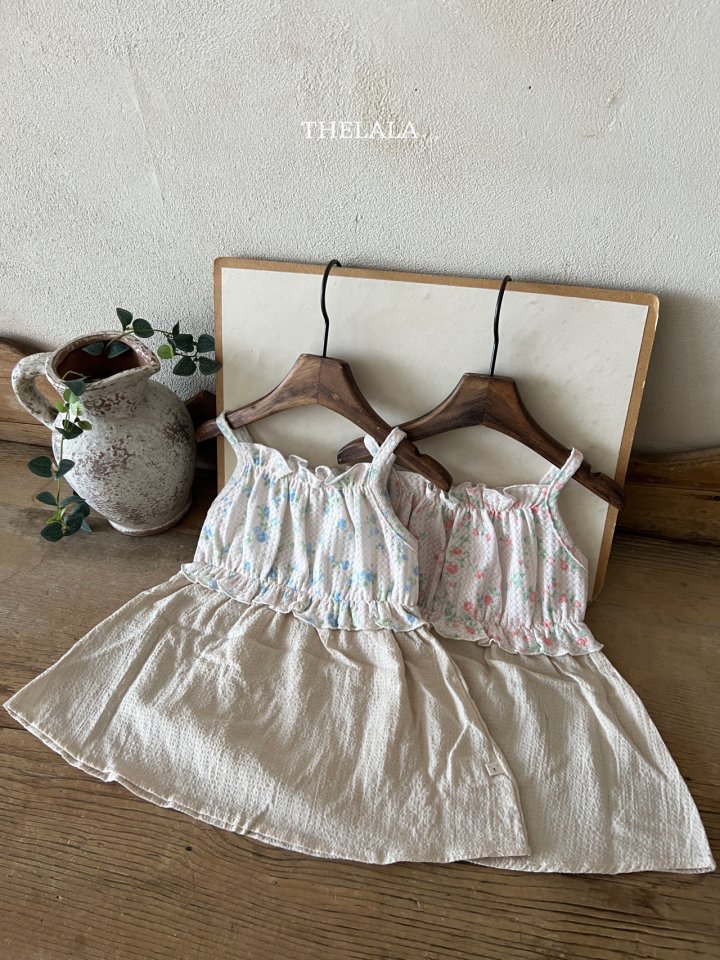 Lala - Korean Baby Fashion - #babyoutfit - Pong Pong One-piece - 6