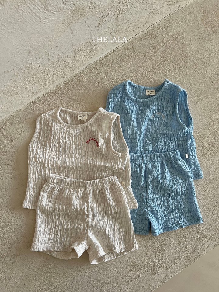 Lala - Korean Baby Fashion - #babyoutfit - Cider Top Bottom Set - 10