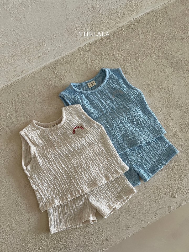 Lala - Korean Baby Fashion - #babyoutfit - Cider Top Bottom Set - 9