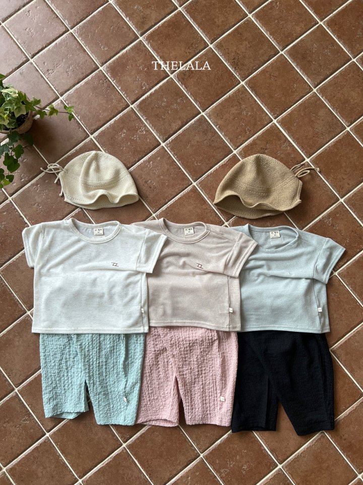 Lala - Korean Baby Fashion - #babyoutfit - Sand Tee - 6