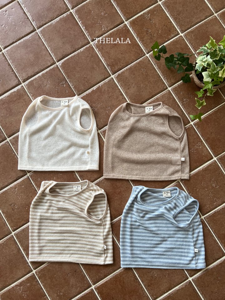 Lala - Korean Baby Fashion - #babyoutfit - Multi Sleeveless - 11
