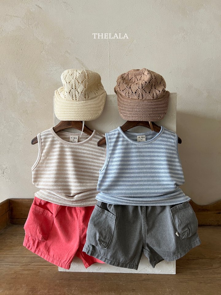 Lala - Korean Baby Fashion - #babyootd - Cargo Shorts - 4