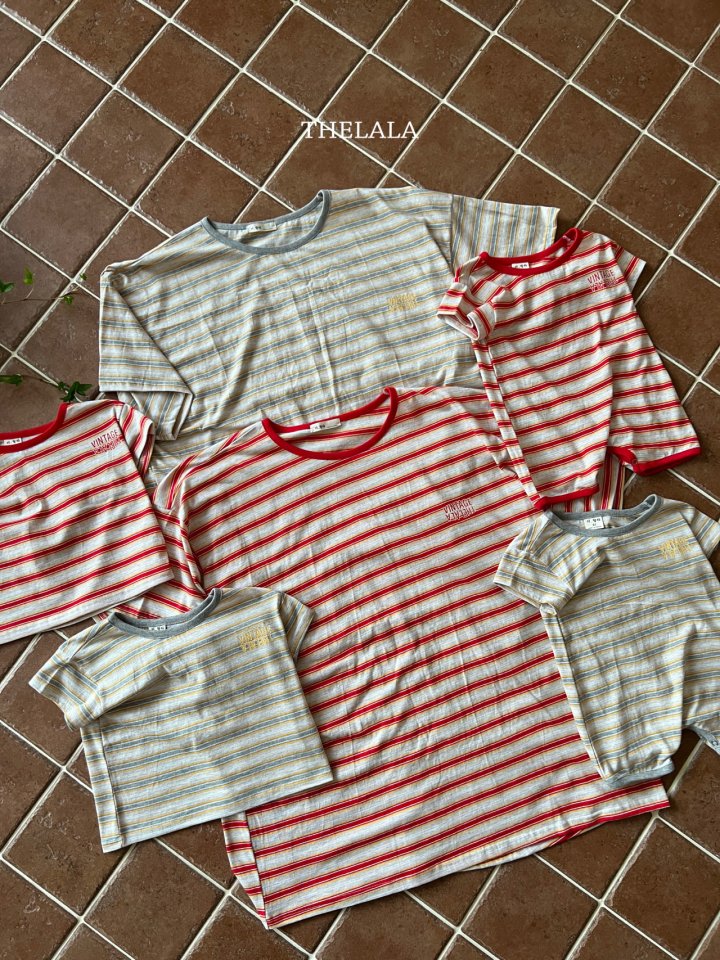 Lala - Korean Baby Fashion - #onlinebabyboutique - Dongdong Stripe Suit - 3