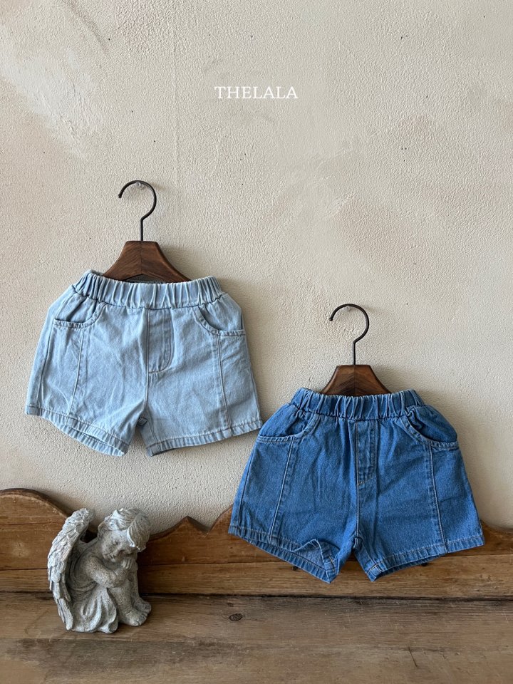 Lala - Korean Baby Fashion - #onlinebabyboutique - Pin Shorts - 8