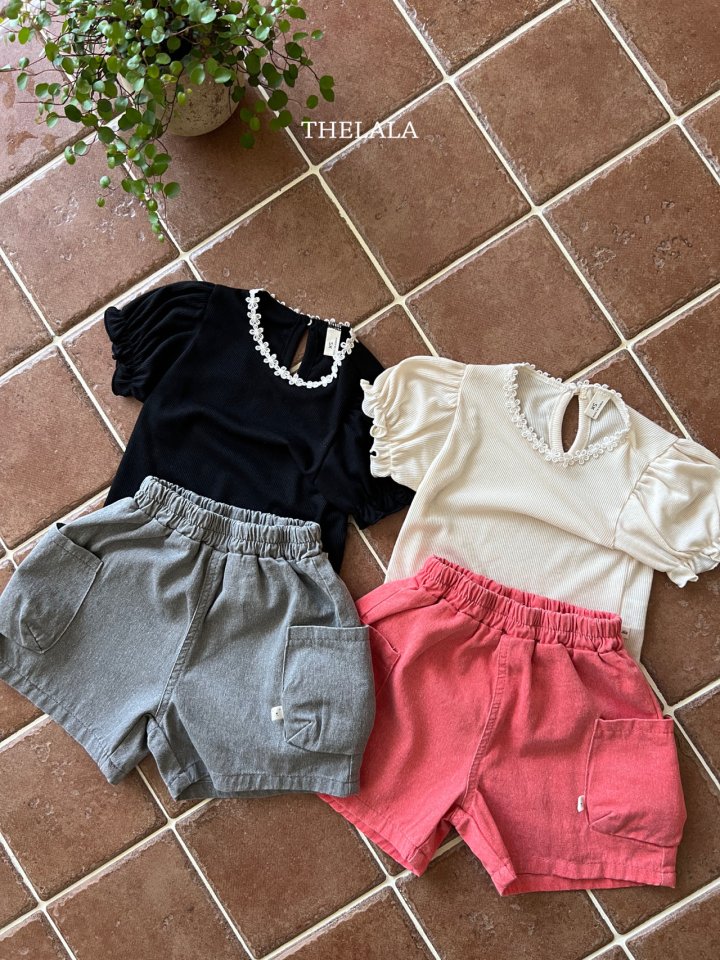 Lala - Korean Baby Fashion - #onlinebabyboutique - Cargo Shorts - 7