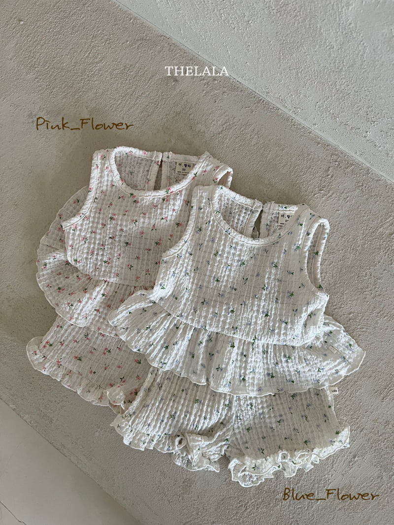 Lala - Korean Baby Fashion - #onlinebabyshop - Dalkong Top Bottom Set - 12