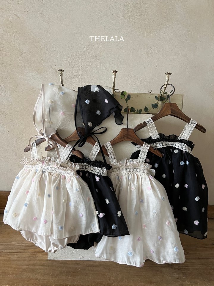 Lala - Korean Baby Fashion - #onlinebabyshop - Cotton Candy Bandana - 3