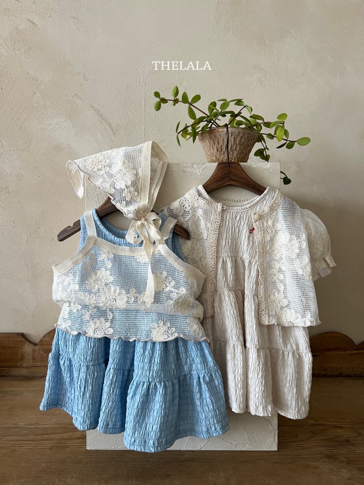 Lala - Korean Baby Fashion - #onlinebabyshop - Roman Sleeveless