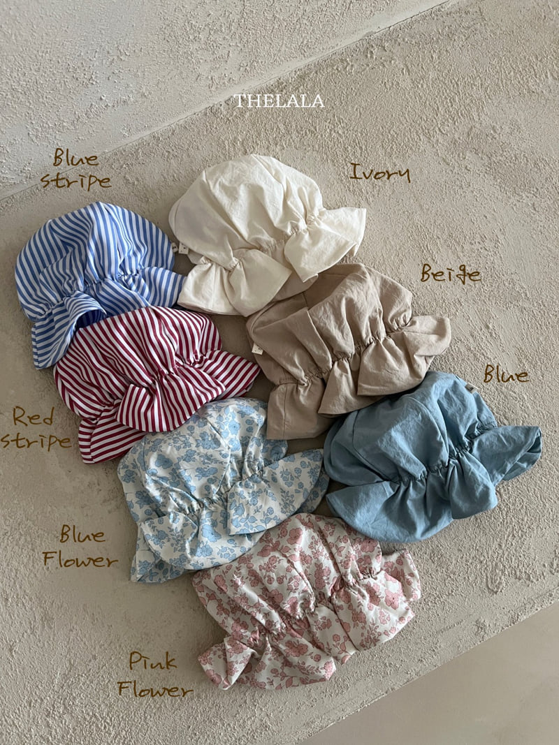 Lala - Korean Baby Fashion - #onlinebabyshop - Latte Bucket Hat - 12