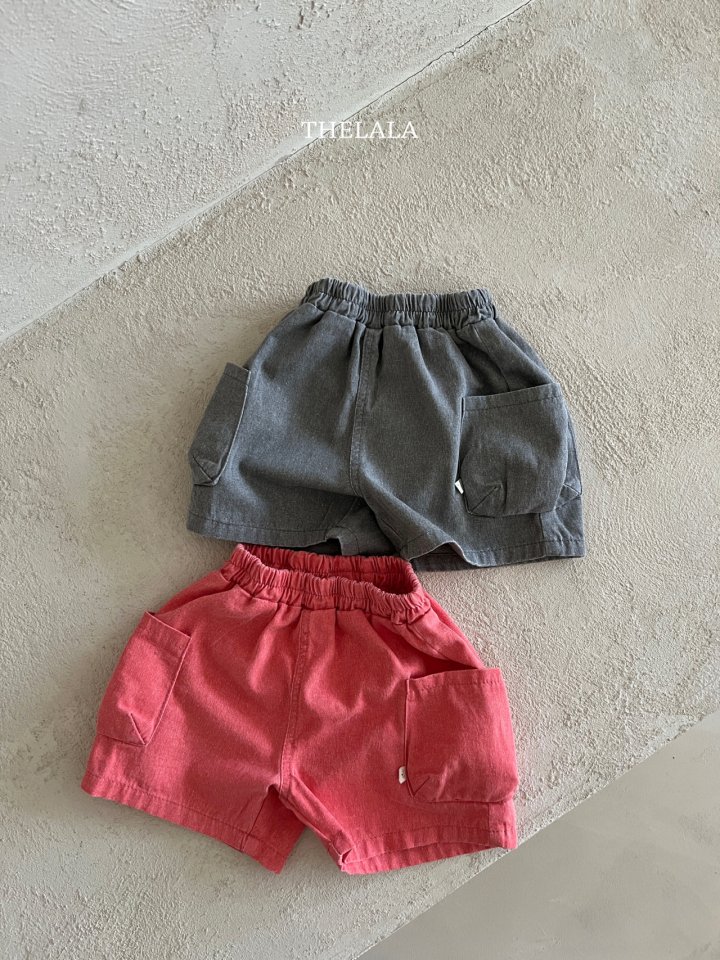 Lala - Korean Baby Fashion - #onlinebabyshop - Cargo Shorts - 8