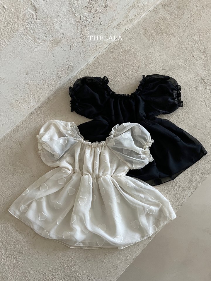 Lala - Korean Baby Fashion - #smilingbaby - Heart One-piece - 10