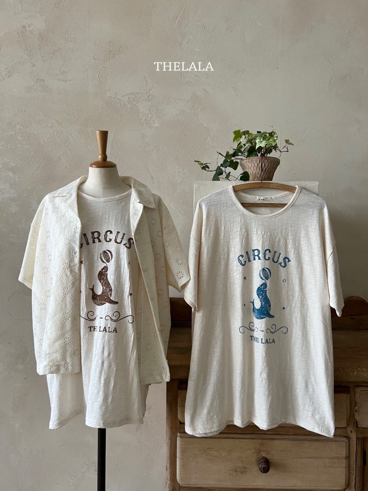 Lala - Korean Women Fashion - #momslook - Seal Mom Tee - 5