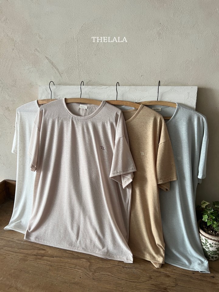 Lala - Korean Women Fashion - #momslook - Sand Mom Tee - 10