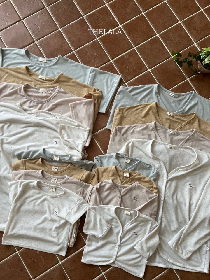 Lala - Korean Women Fashion - #momslook - Sand Mom Tee - 2