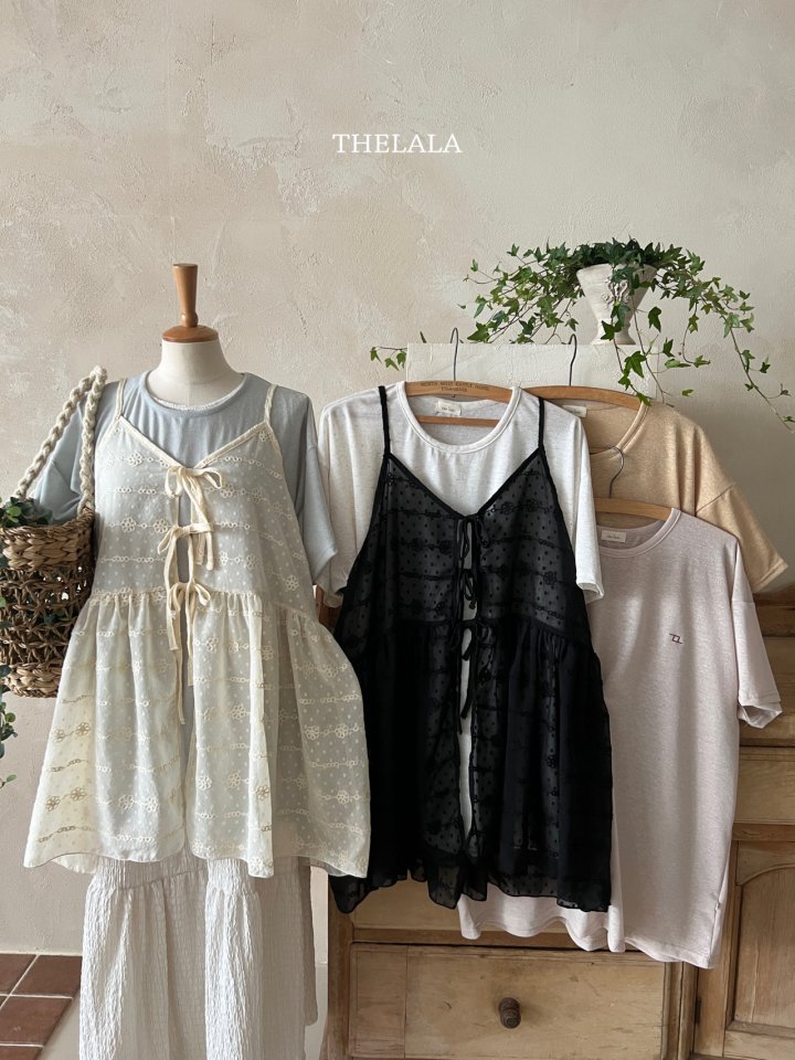 Lala - Korean Women Fashion - #momslook - Sand Mom Tee - 6