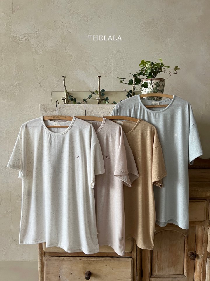 Lala - Korean Women Fashion - #momslook - Sand Mom Tee - 8