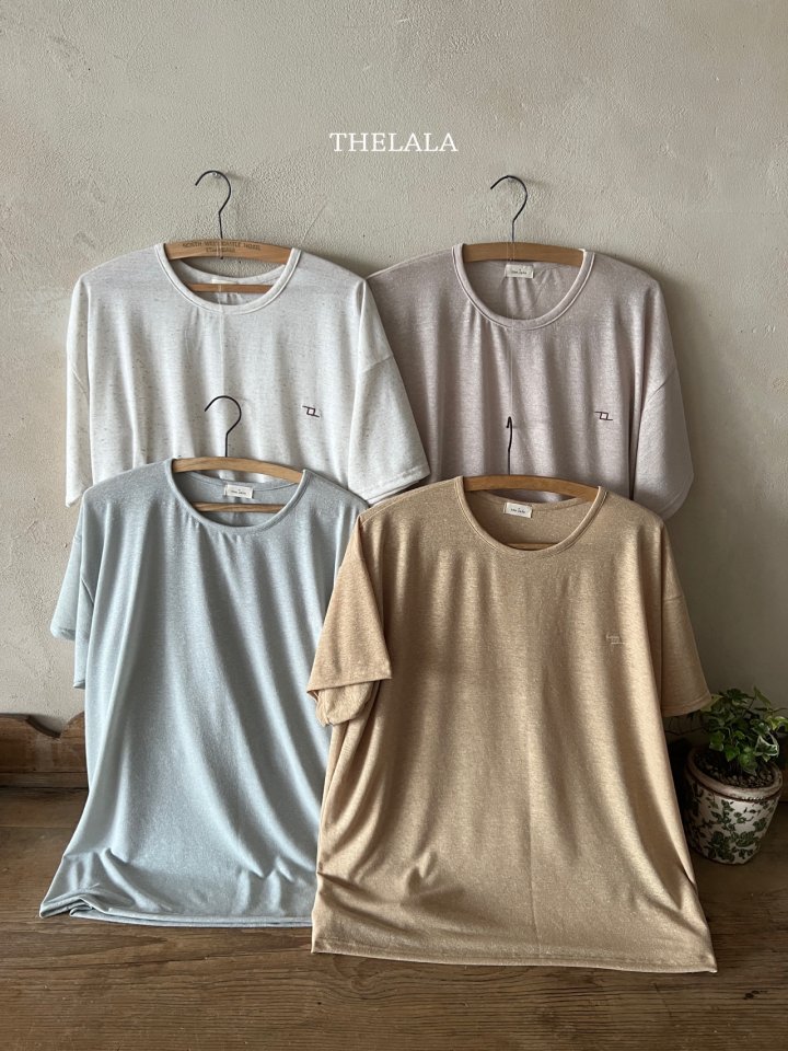 Lala - Korean Women Fashion - #momslook - Sand Mom Tee - 9
