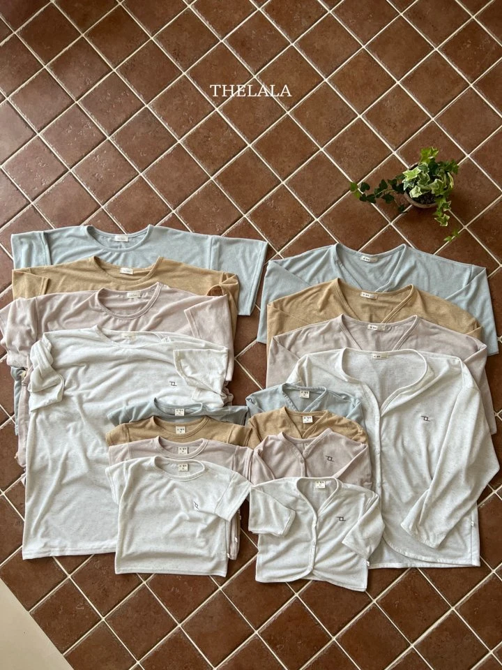 Lala - Korean Women Fashion - #womensfashion - Sand Mom Tee