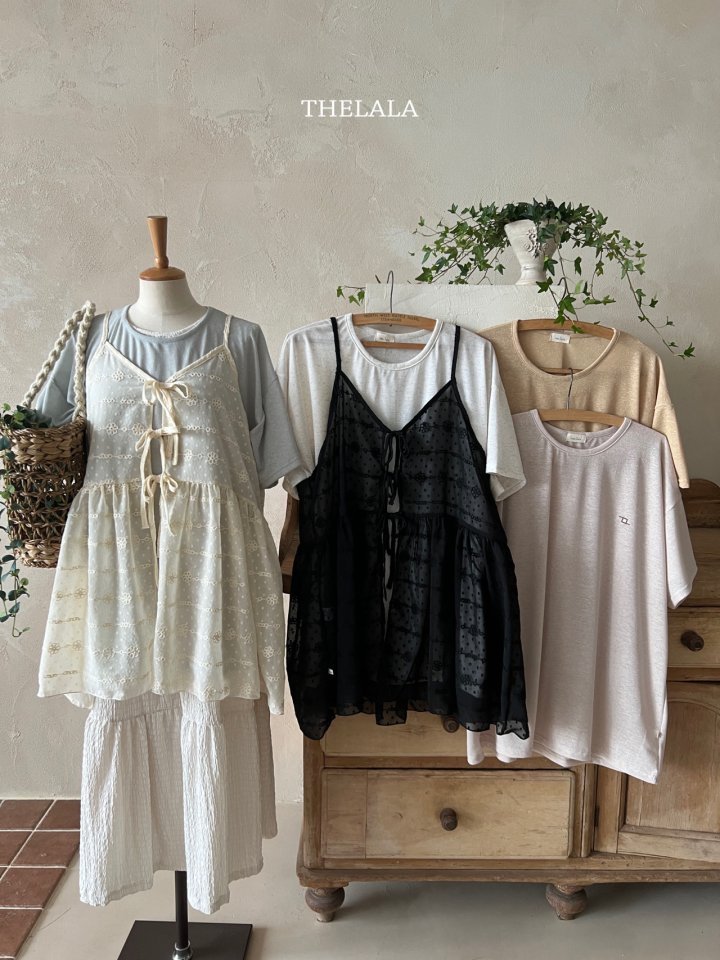 Lala - Korean Women Fashion - #womensfashion - Sand Mom Tee - 5