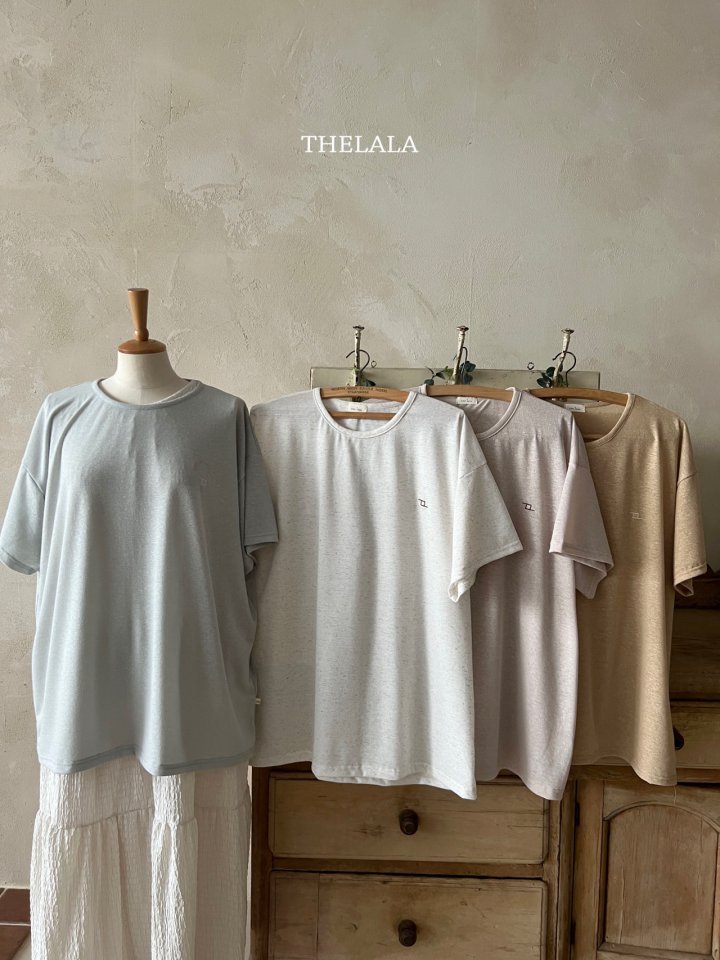 Lala - Korean Women Fashion - #womensfashion - Sand Mom Tee - 7