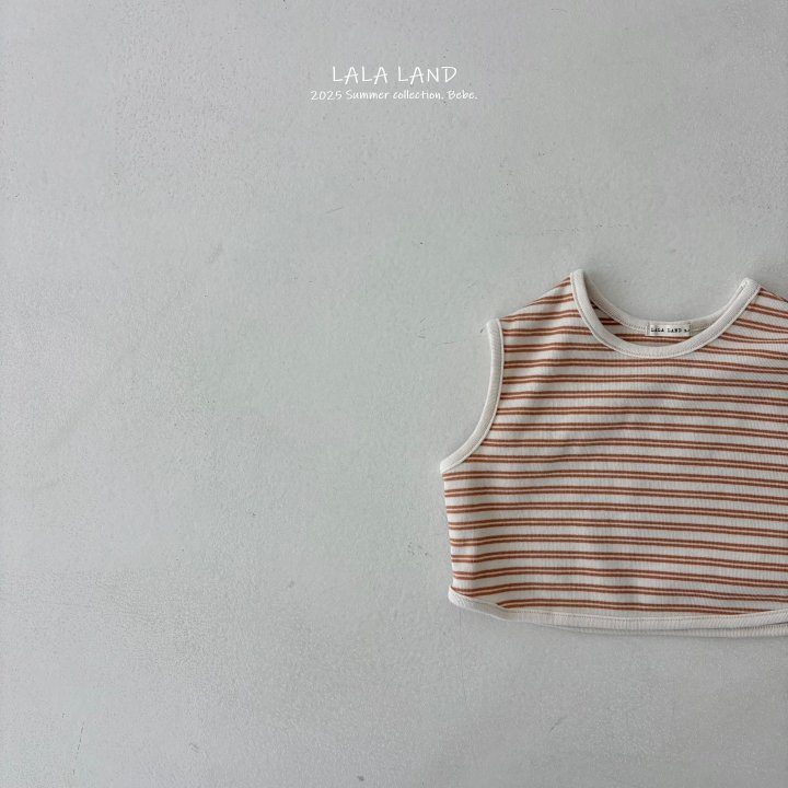 Lalaland - Korean Baby Fashion - #smilingbaby - bebe Sand Sleeveless - 4