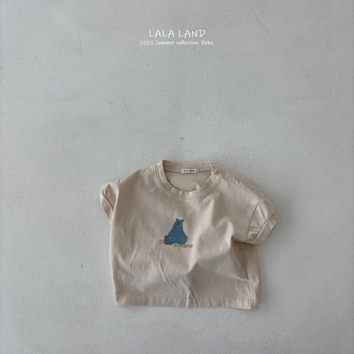 Lalaland - Korean Baby Fashion - #babyboutique - bebe Bear Short Sleeved Tee - 3