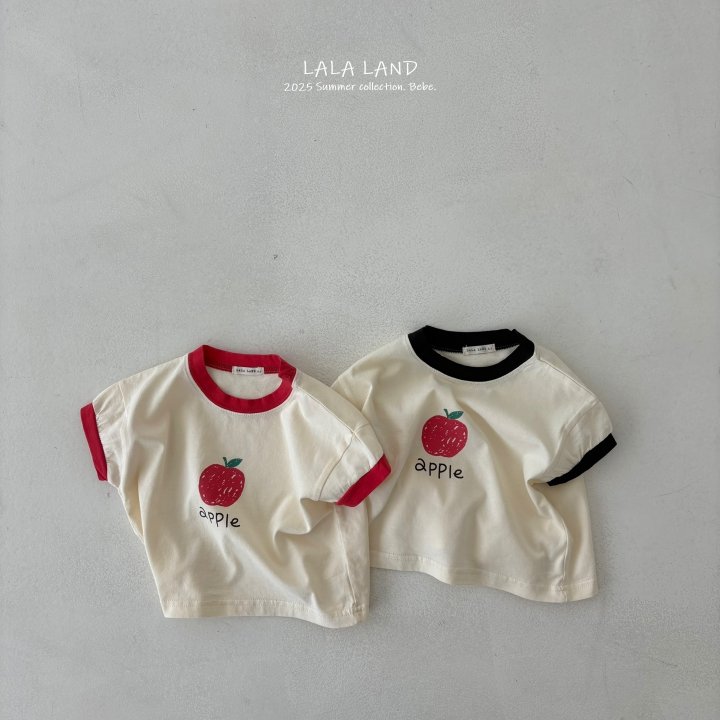 Lalaland - Korean Baby Fashion - #babyboutique - bebe Apple Tee
