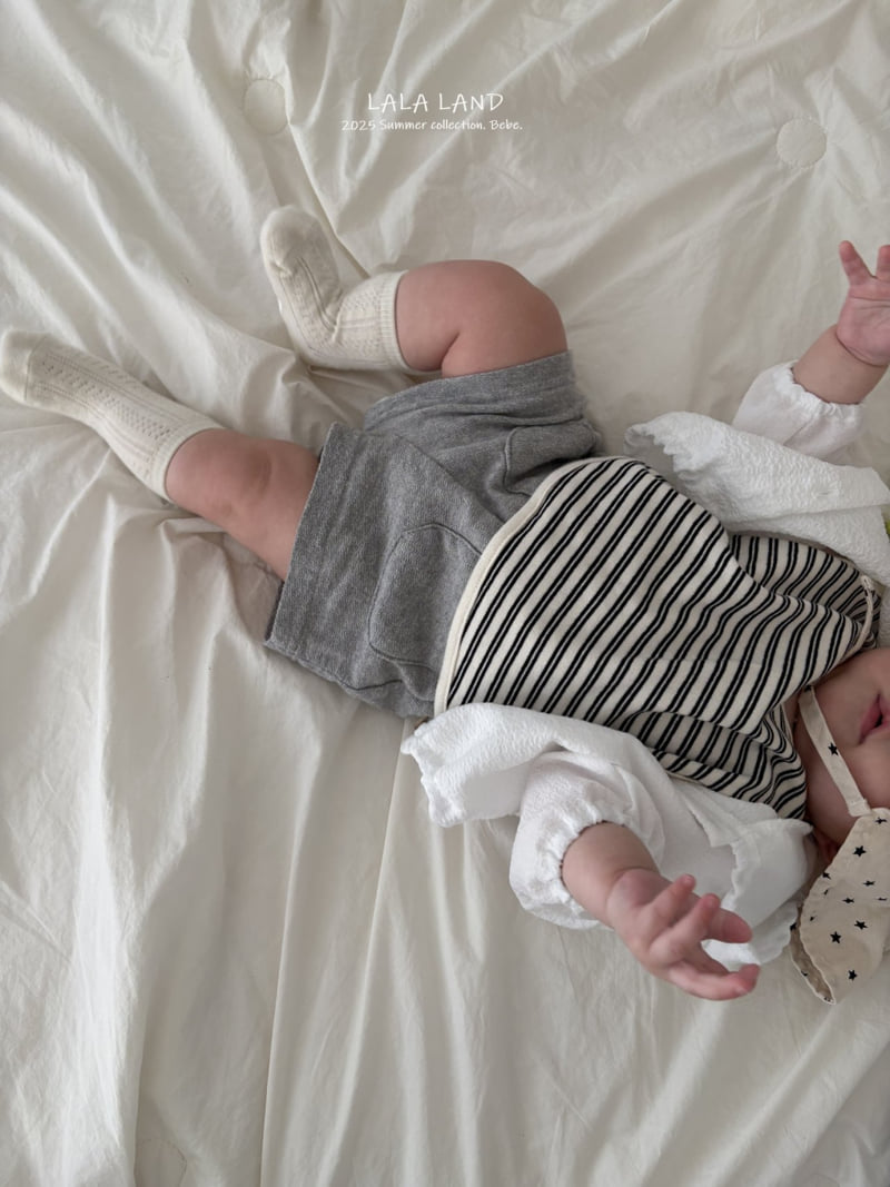 Lalaland - Korean Baby Fashion - #babyboutique - bebe Herringbone Shorts - 10